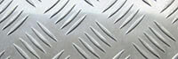 Colorbond Aluminium Treadplate Mill Finish garage door colour