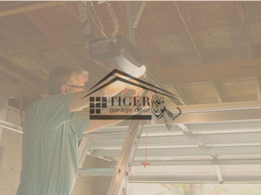 Insulated sectional garage door on a Perth home