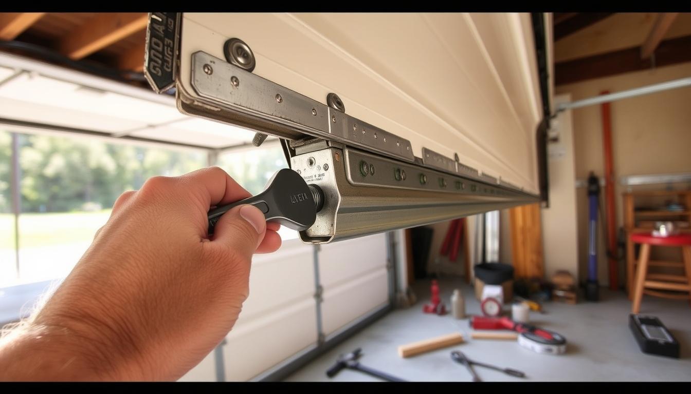 Garage door alignment