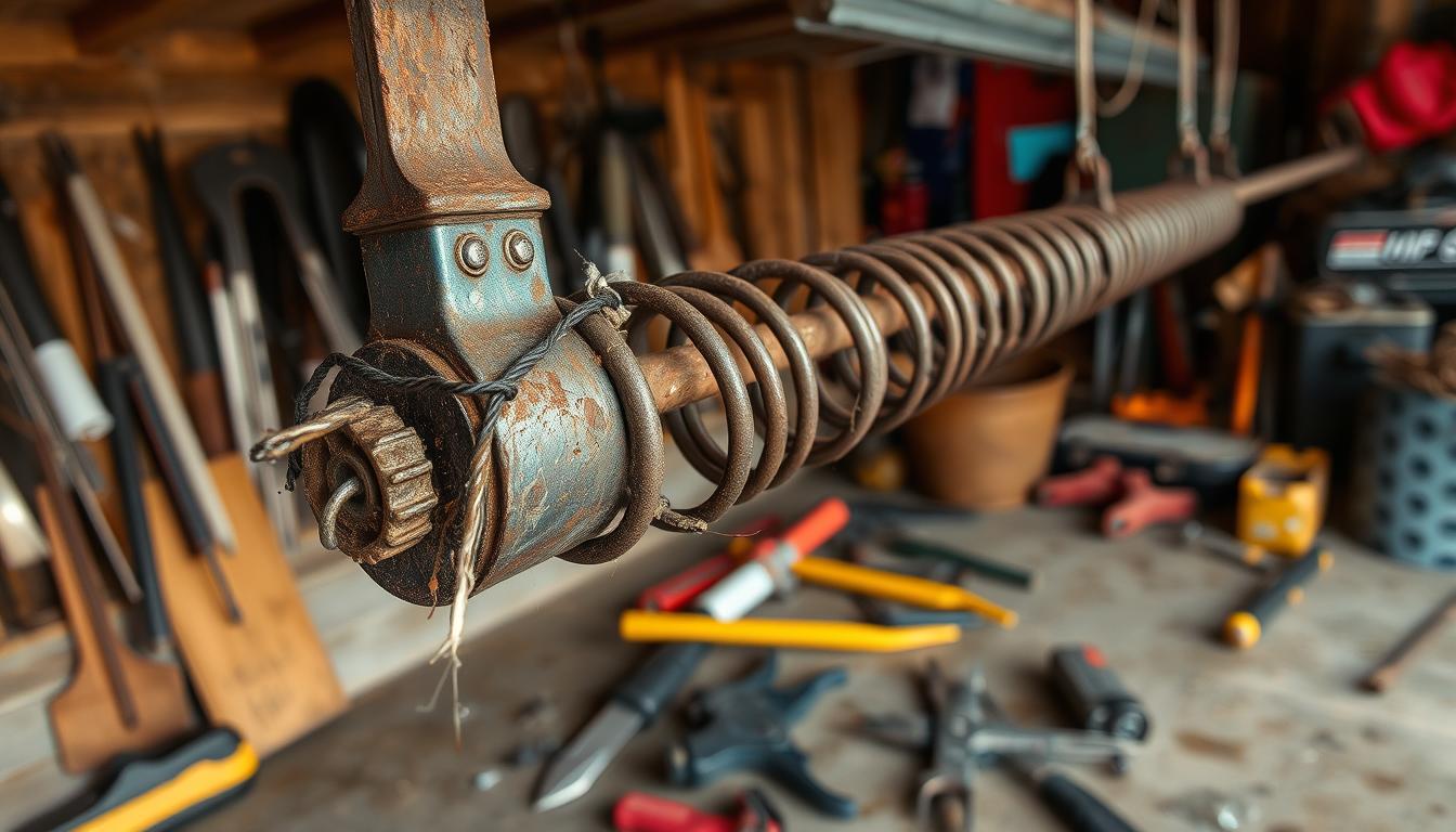 broken garage door springs