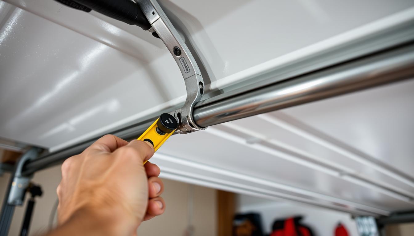 sectional door alignment